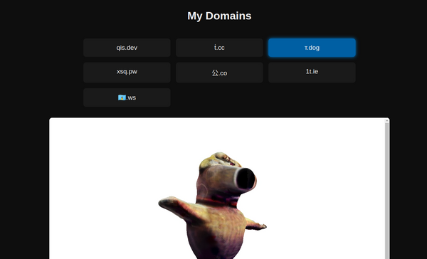 My domains